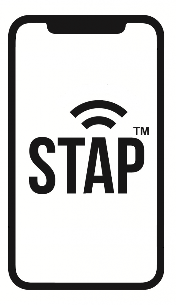 STAP logo to represent payment microchip technology